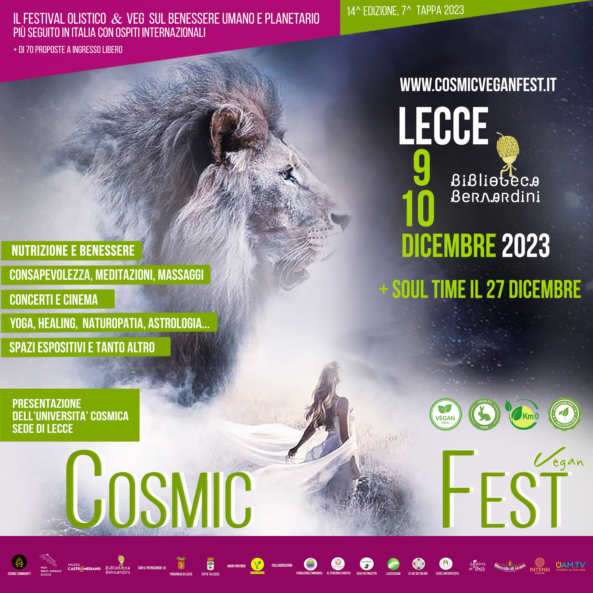 cosmic vegan LECCE