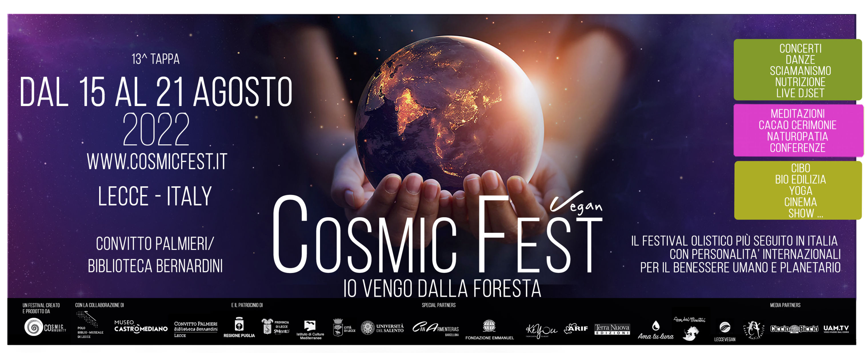 Cosmic Vegan Fest 2022 Puglia