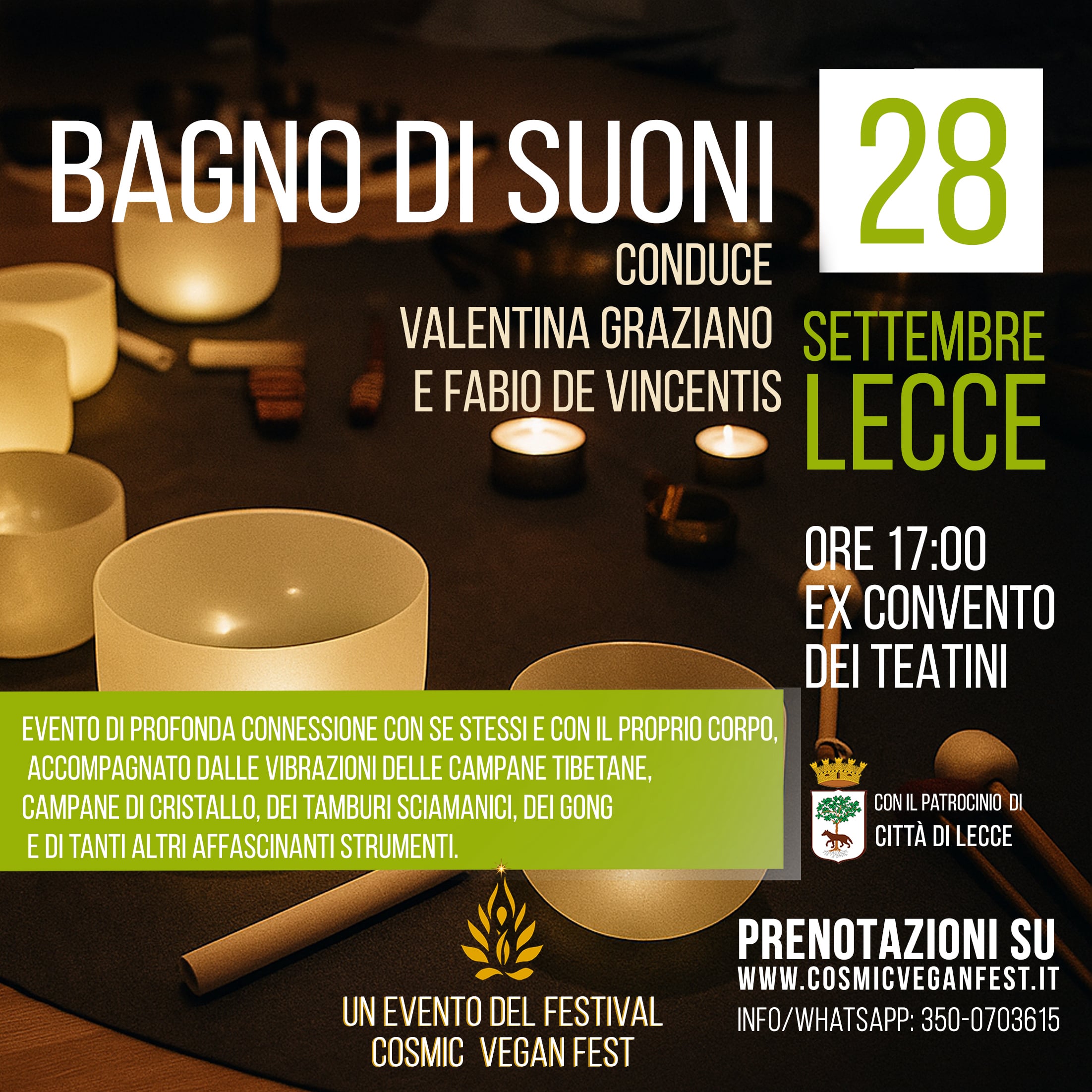 IDA ANDRIOLI CONBAGNO DI SUONI AL COSMIC VEGAN FEST 2025