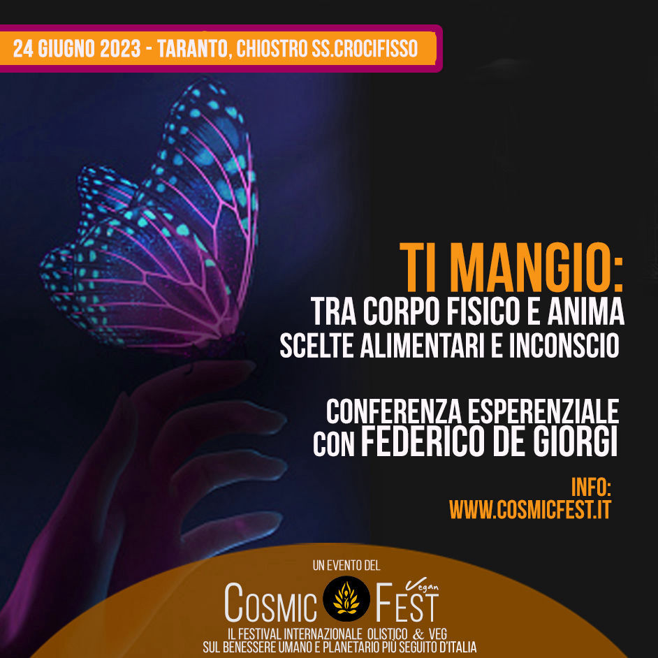 FEDERICO DE GIORGI COSMIC VEGAN FEST